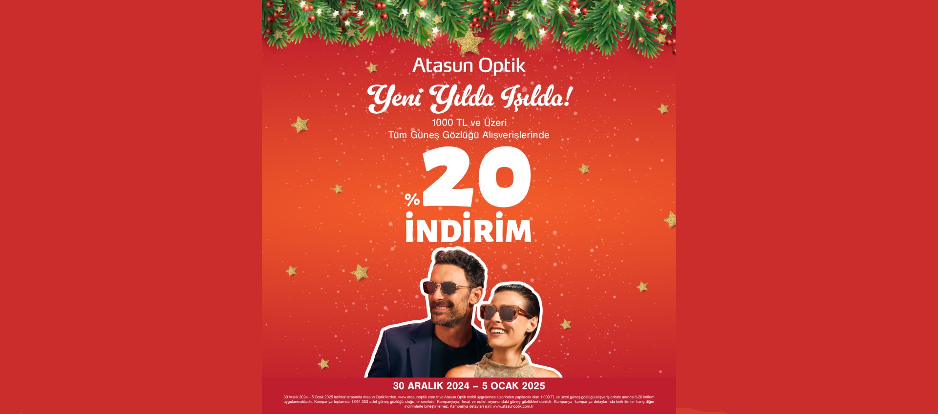 Atasun Optik %20 İndirim