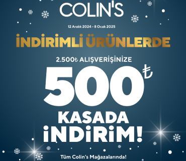 Colin's 500 TL Kasada İndirim